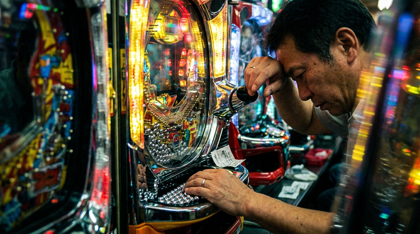 パチンコの確率が嘘に感じる理由のイメージ