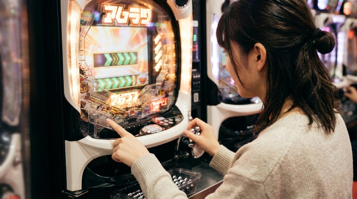 パチンコのパンク後に当たる確率と防ぎ方のイメージ