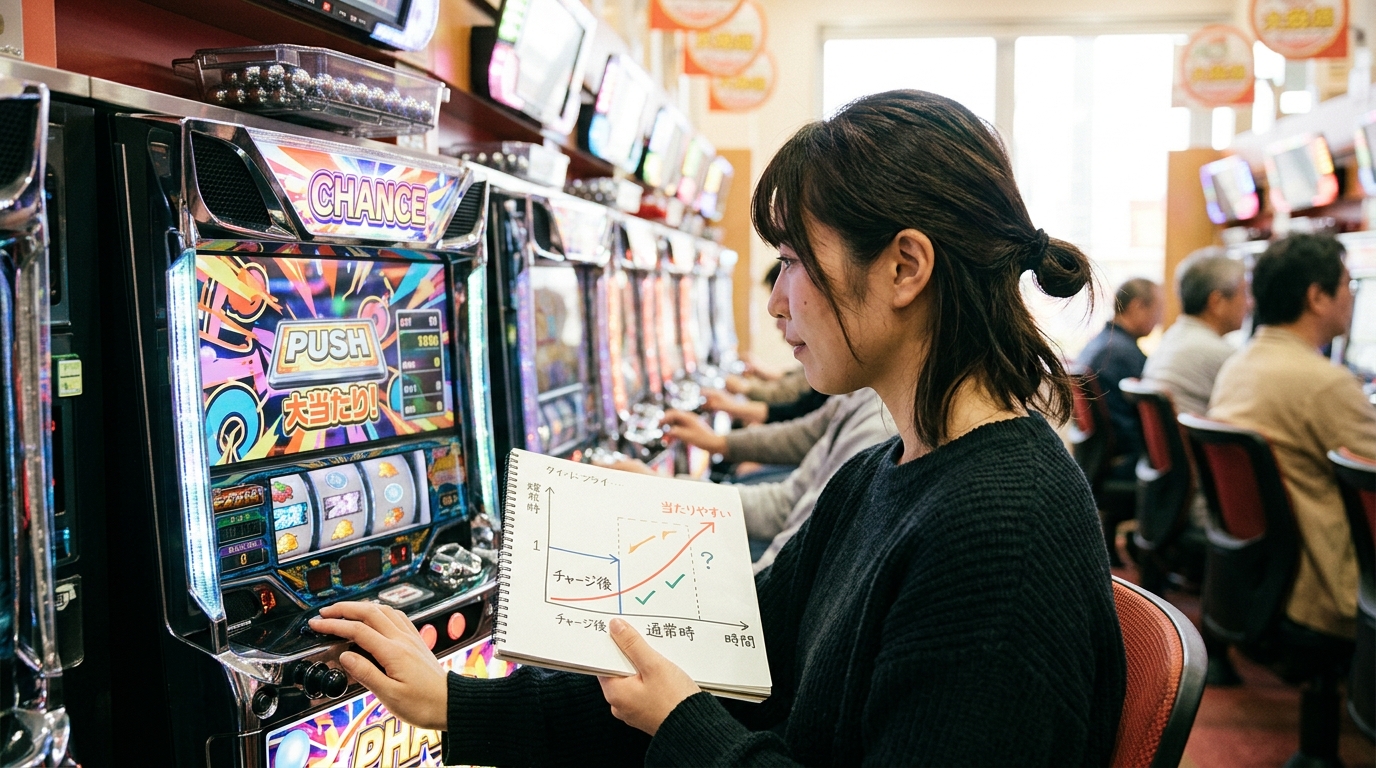 パチンコ チャージ後 当たりやすいのイメージ画像2